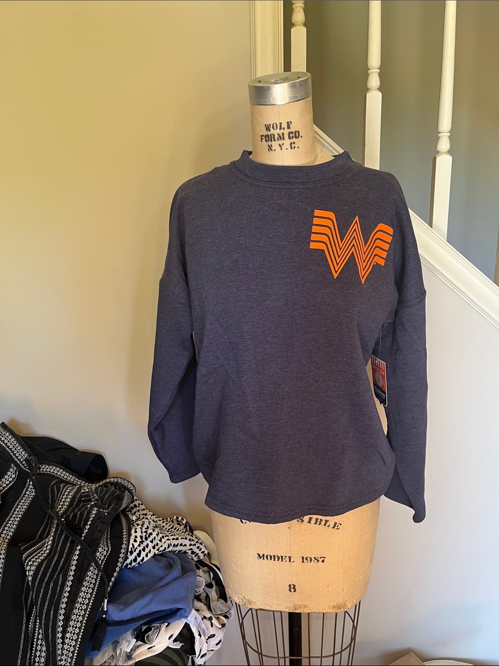 Academy Whataburger pullover sweatshirt